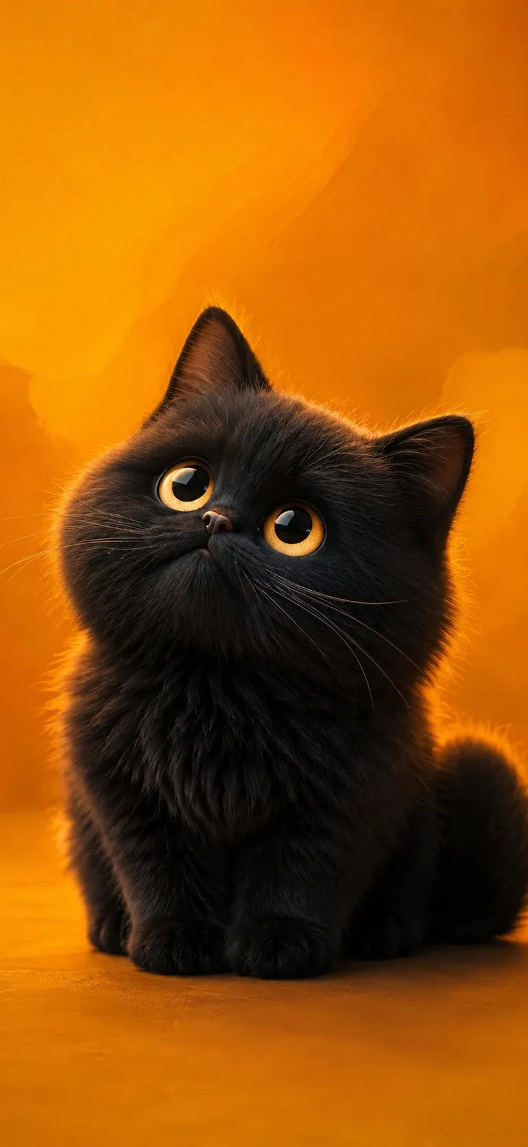 Black Cat Golden Eyes