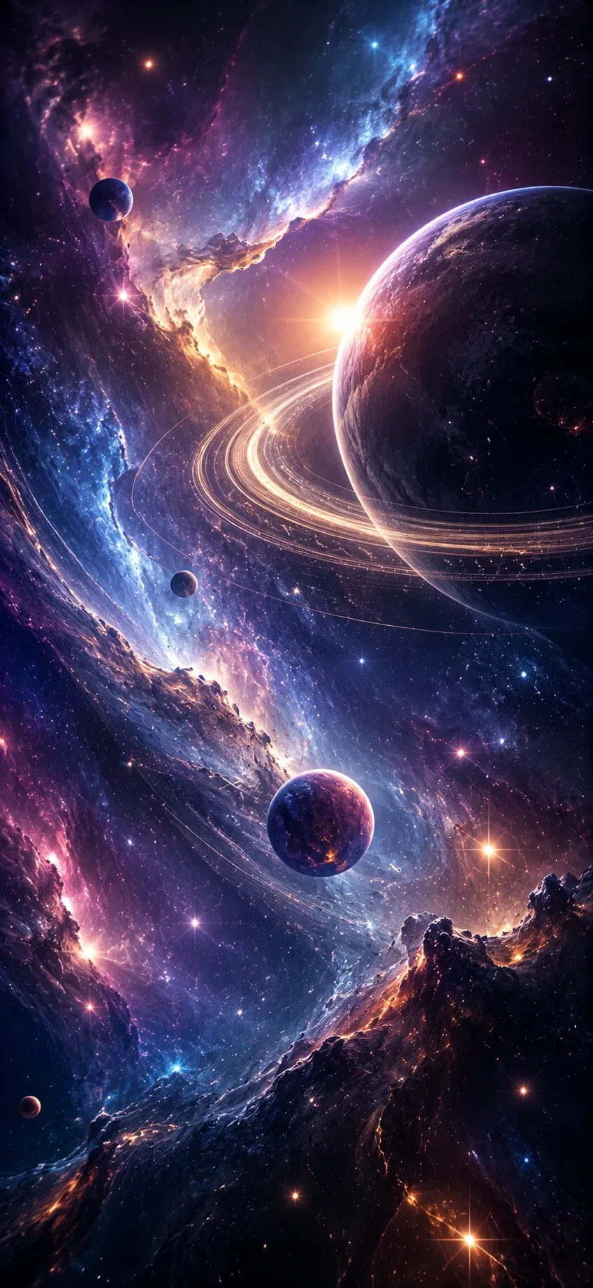 Cosmic Dance of Worlds