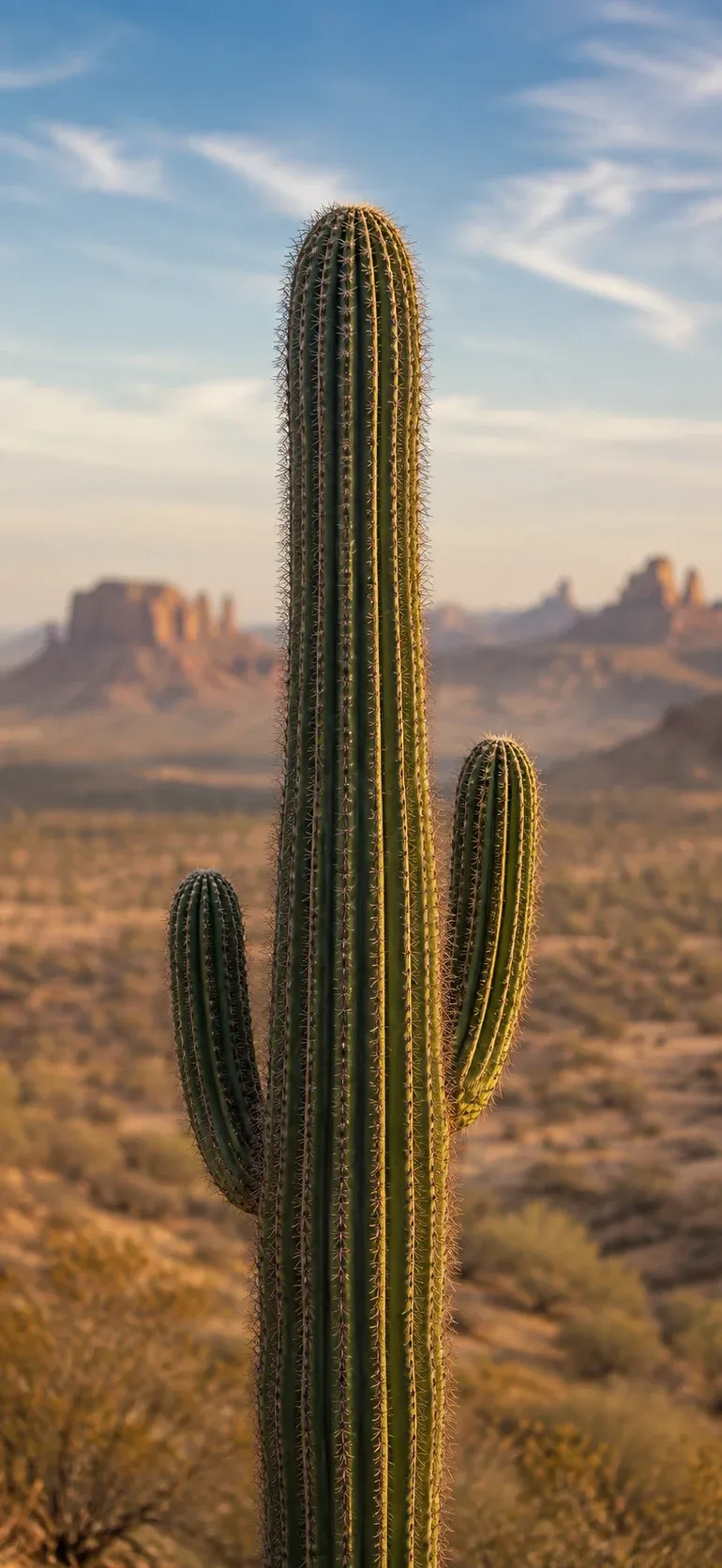 Desert Saguaro Landscape