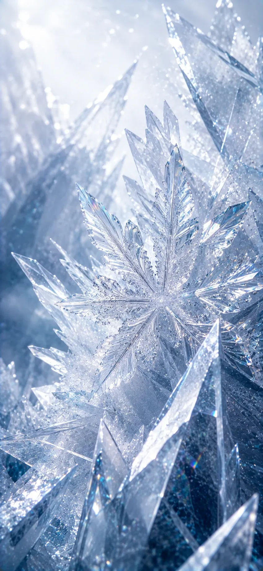 Frozen Crystal Petals