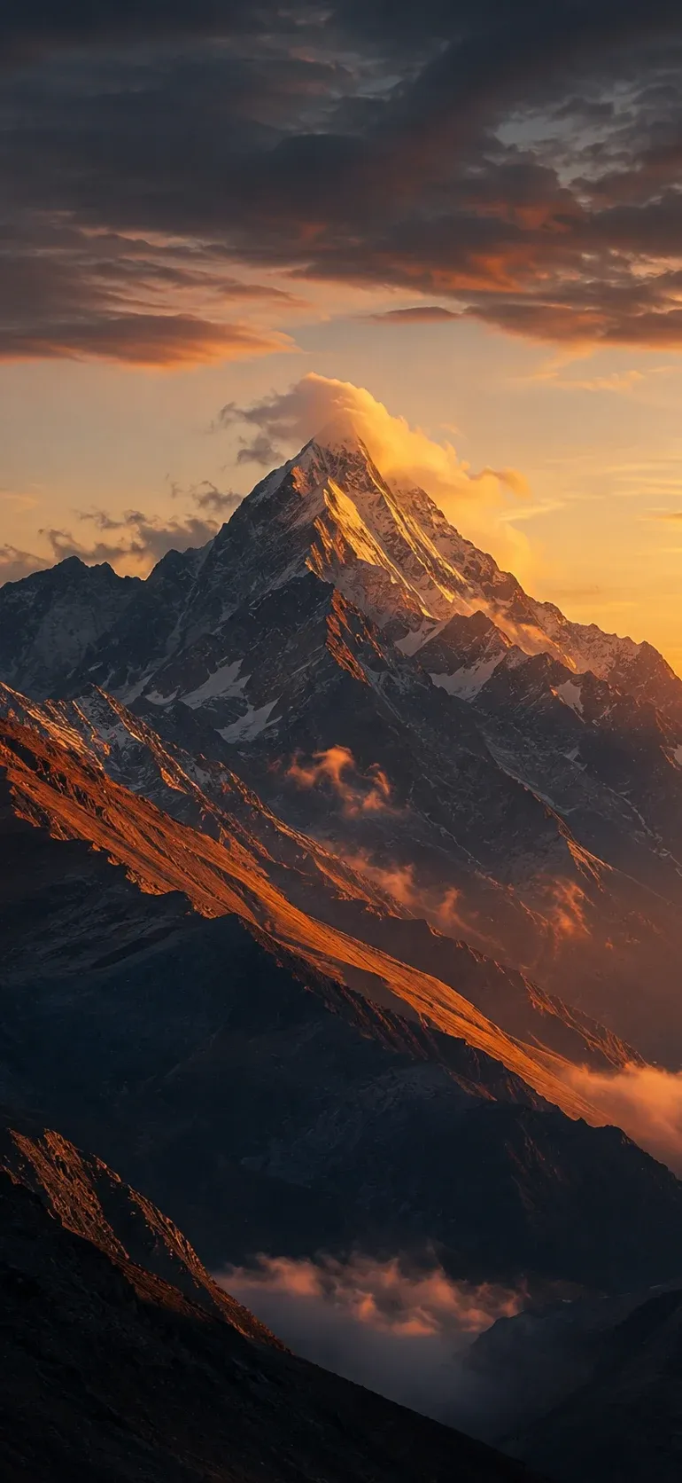 Golden Peak Sunrise