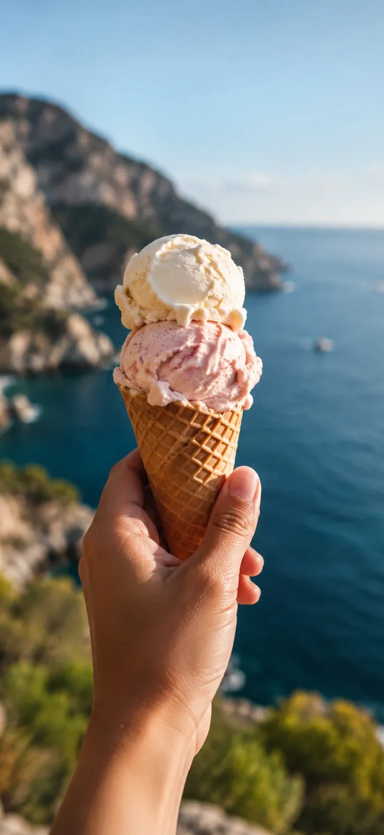 Ice Cream Coastal View