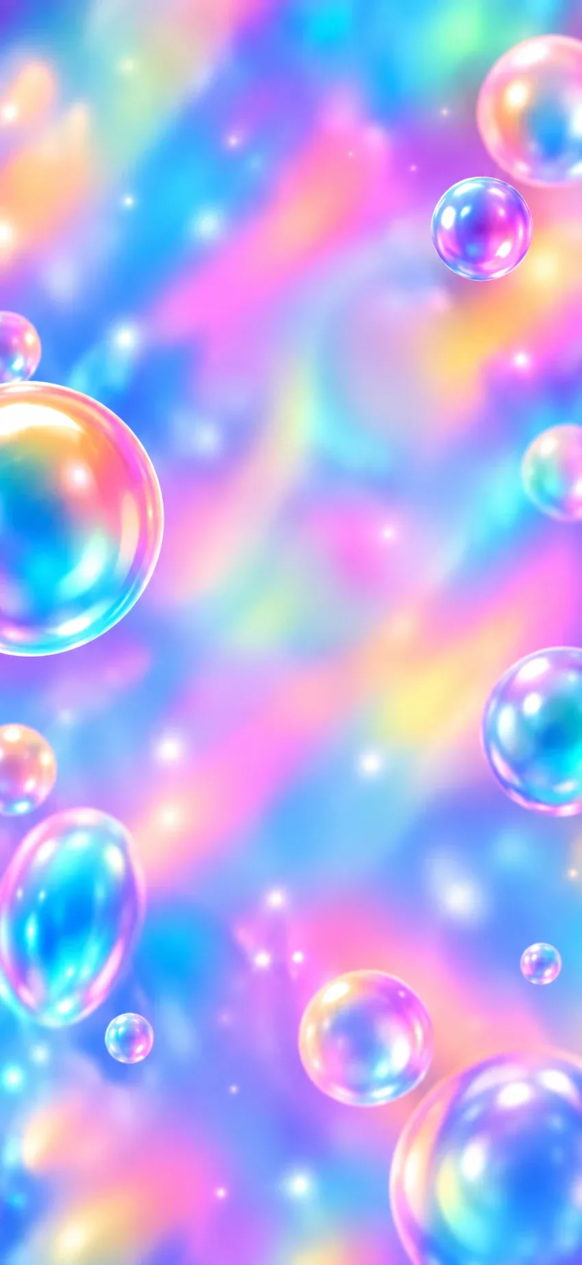Iridescent Bubble Dreams