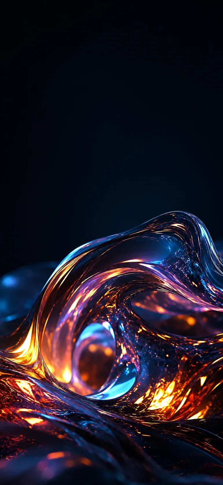 Molten Glass Flow