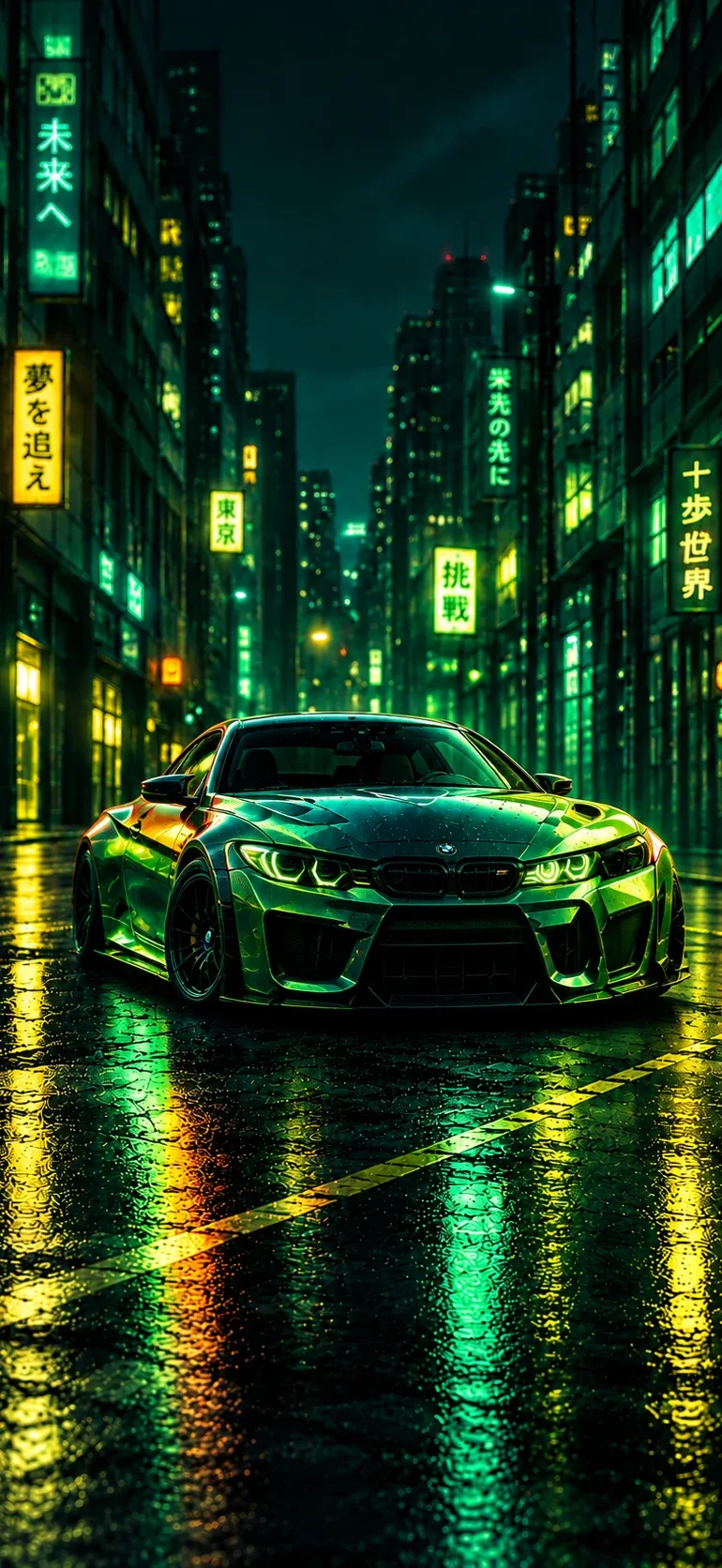 Neon City Night Drive