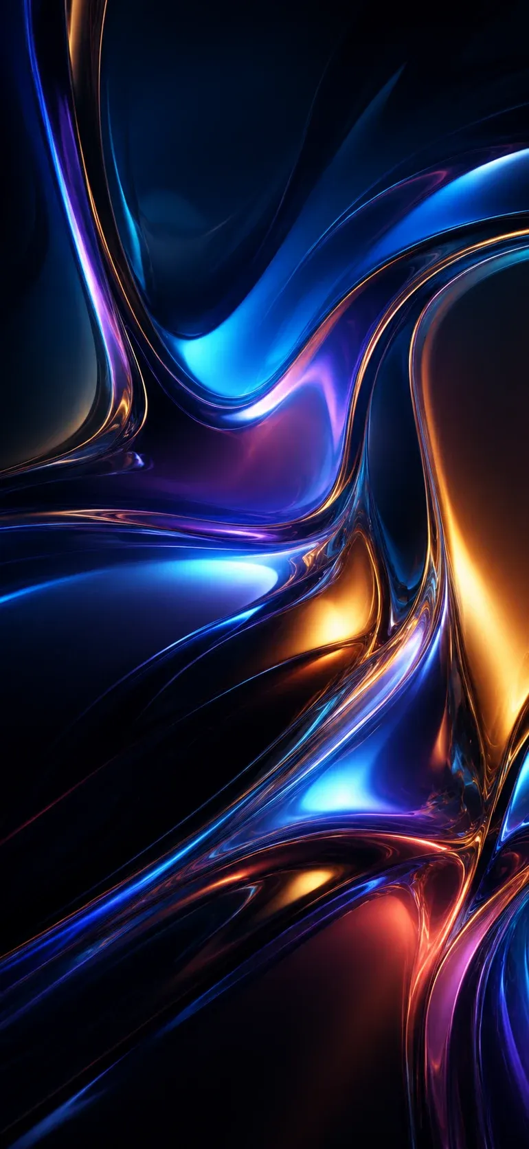 Neon Glass Flow