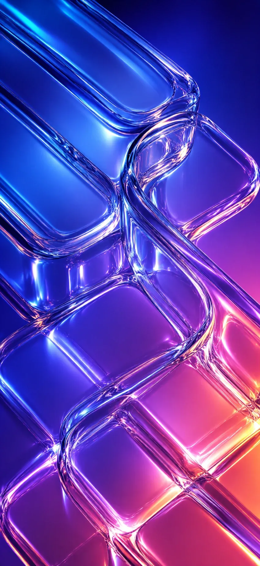 Neon Glass Flow